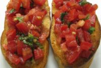 Roma Tomato Bruschetta