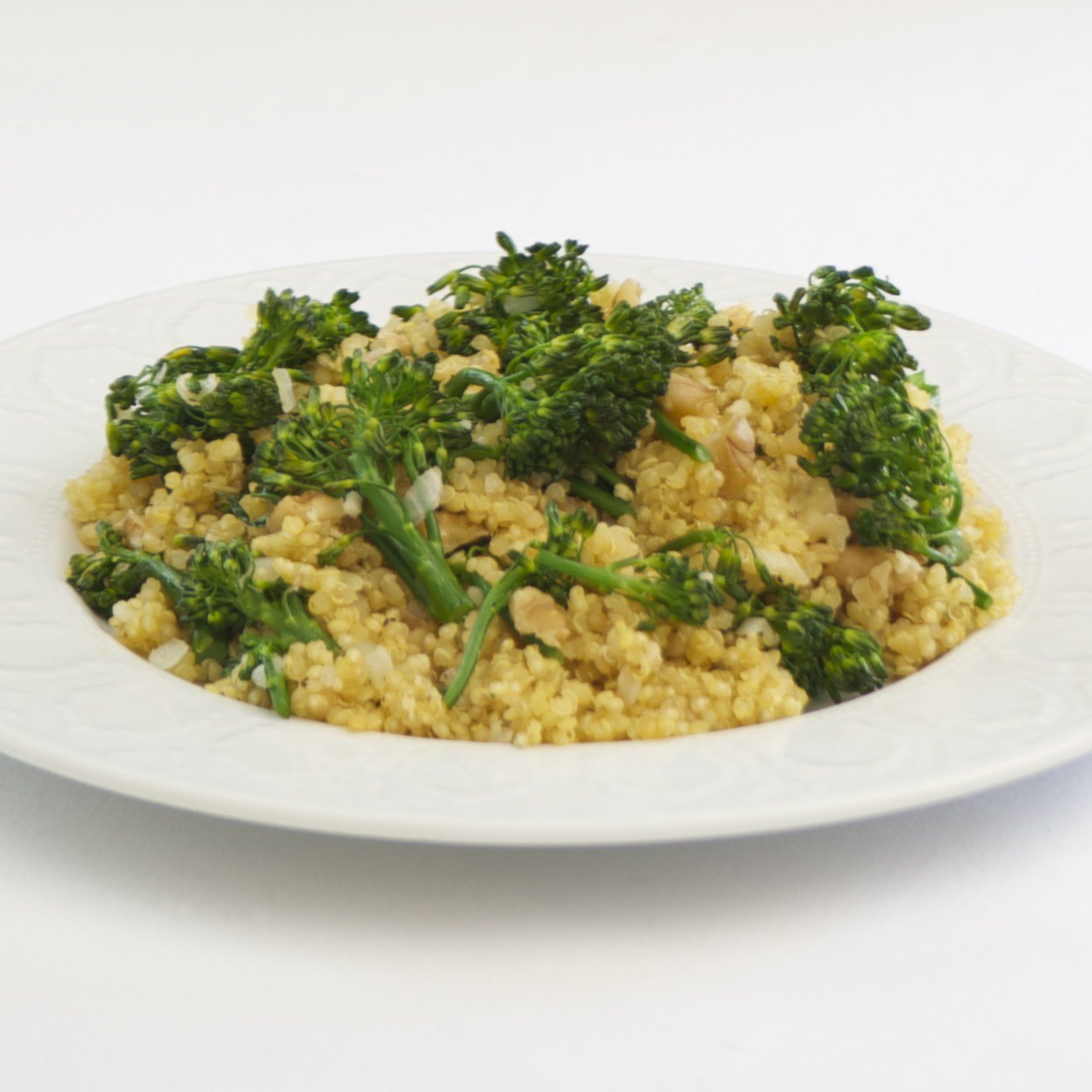 Broccolini Quinoa Pilaf